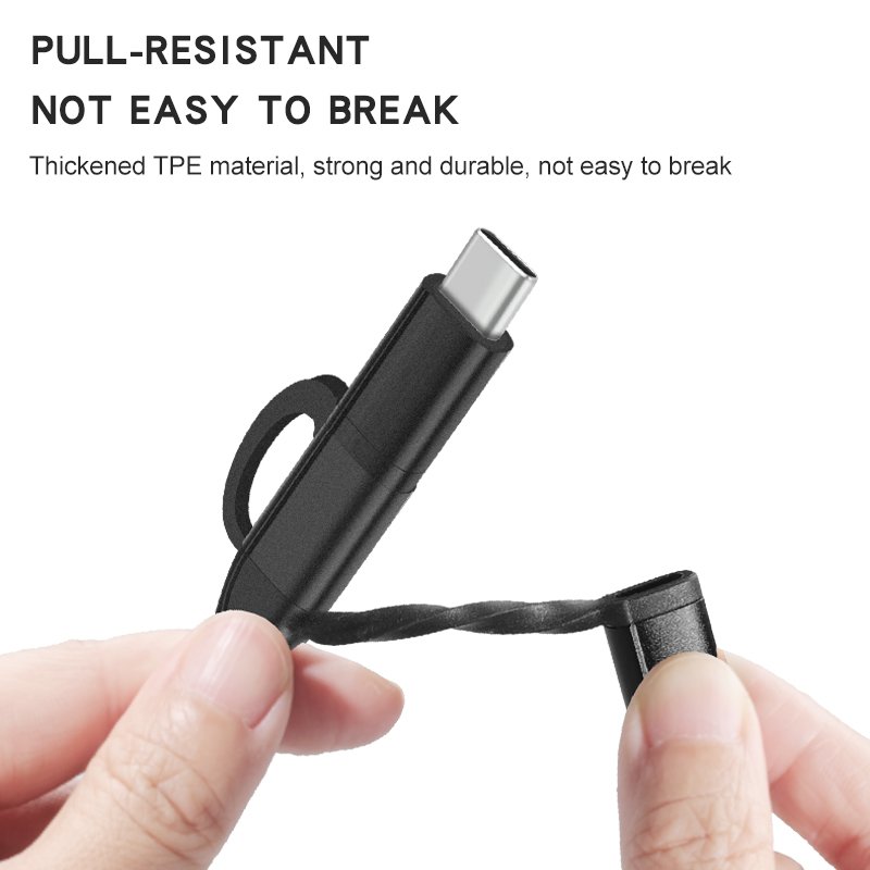 CYCLONE Serie 5 in 1 Armature braid universal USB Data Cable - IPHONE CABLE - flitop.net