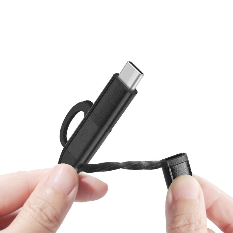 CYCLONE Serie 3 in 1 Armature braid universal USB Data Cable - IPHONE CABLE - flitop.net