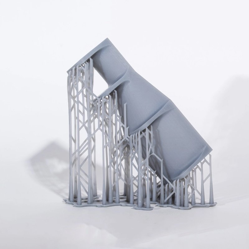 3D Printed Prototype with Support Structures - 3D Printing ...