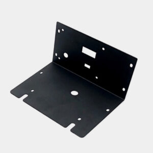 Custom Powder-Coated Steel Sheet Metal Bracket - Sheet Metal Fabrication - CXB CNC Machining