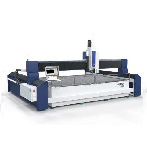Machine de découpe CNC 3 axes - Équipement pour jet d'eau - template01